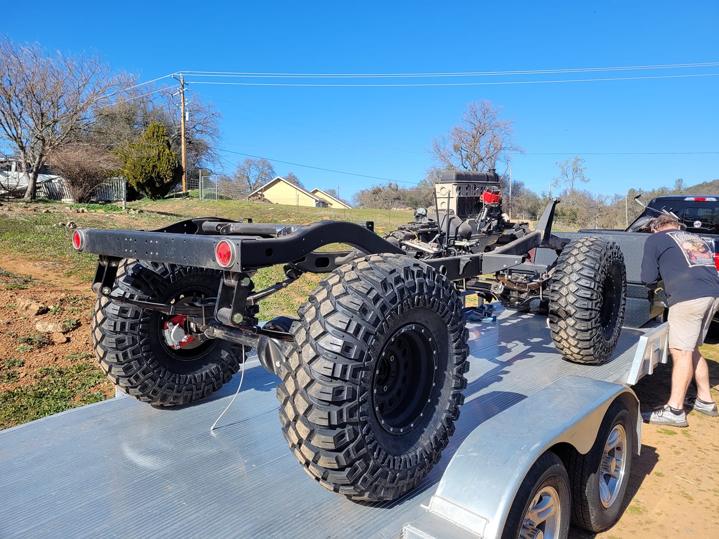 Custom fabrication — sheet metal work and panel relocations