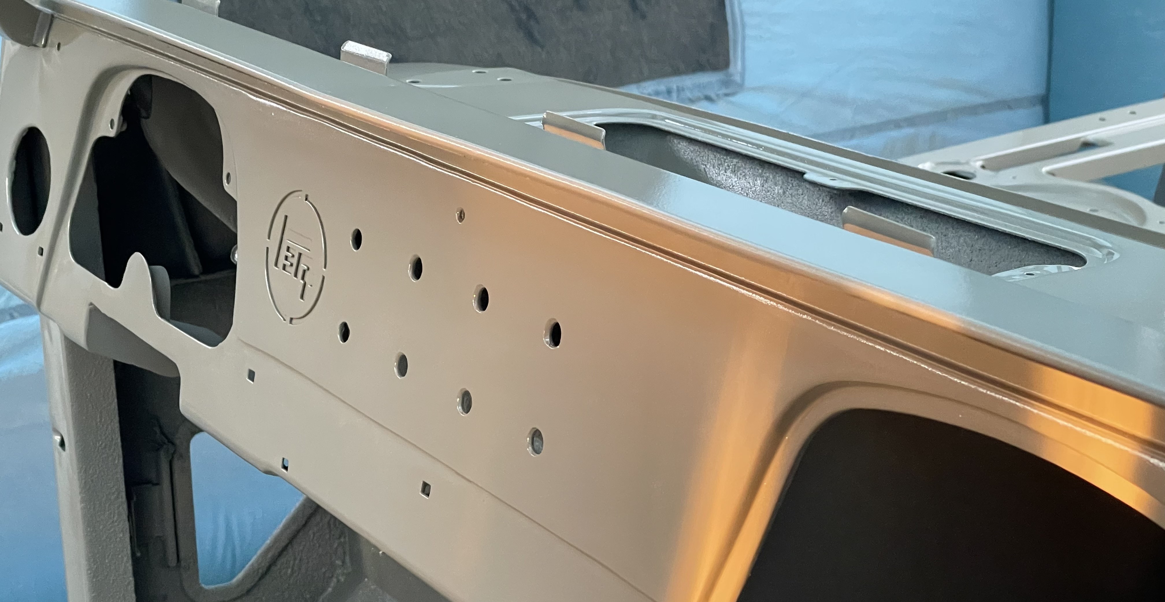 Cabin progress — early interior fit